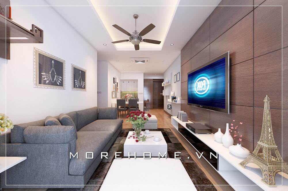 mẫu sofa màu xám sang trọng và hiện đại